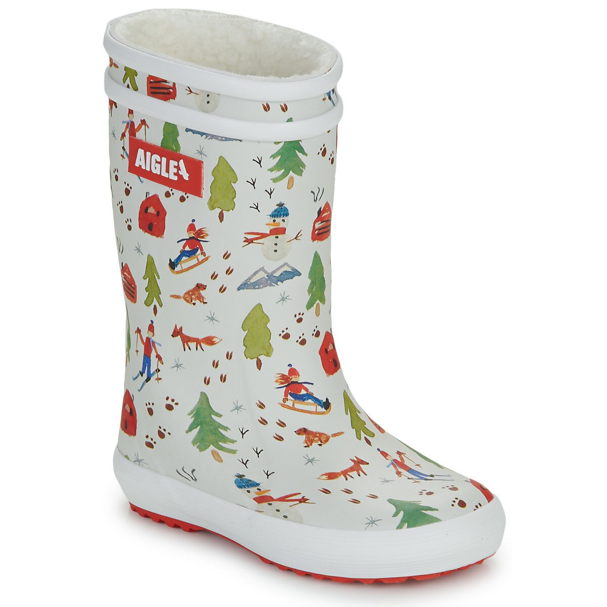 Aigle Pantofi LOLLY POP FUR PRINT