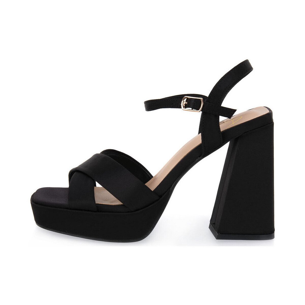 ALMA EN PENA Pantofi SATIN BLACK
