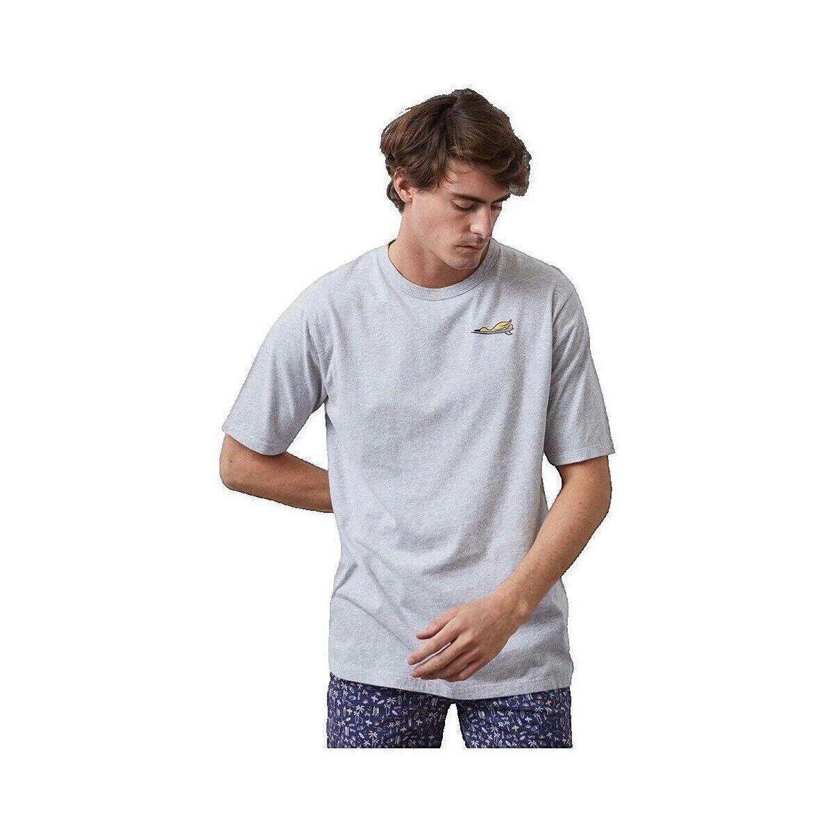 Altonadock Îmbracaminte T-shirt gris manches courtes