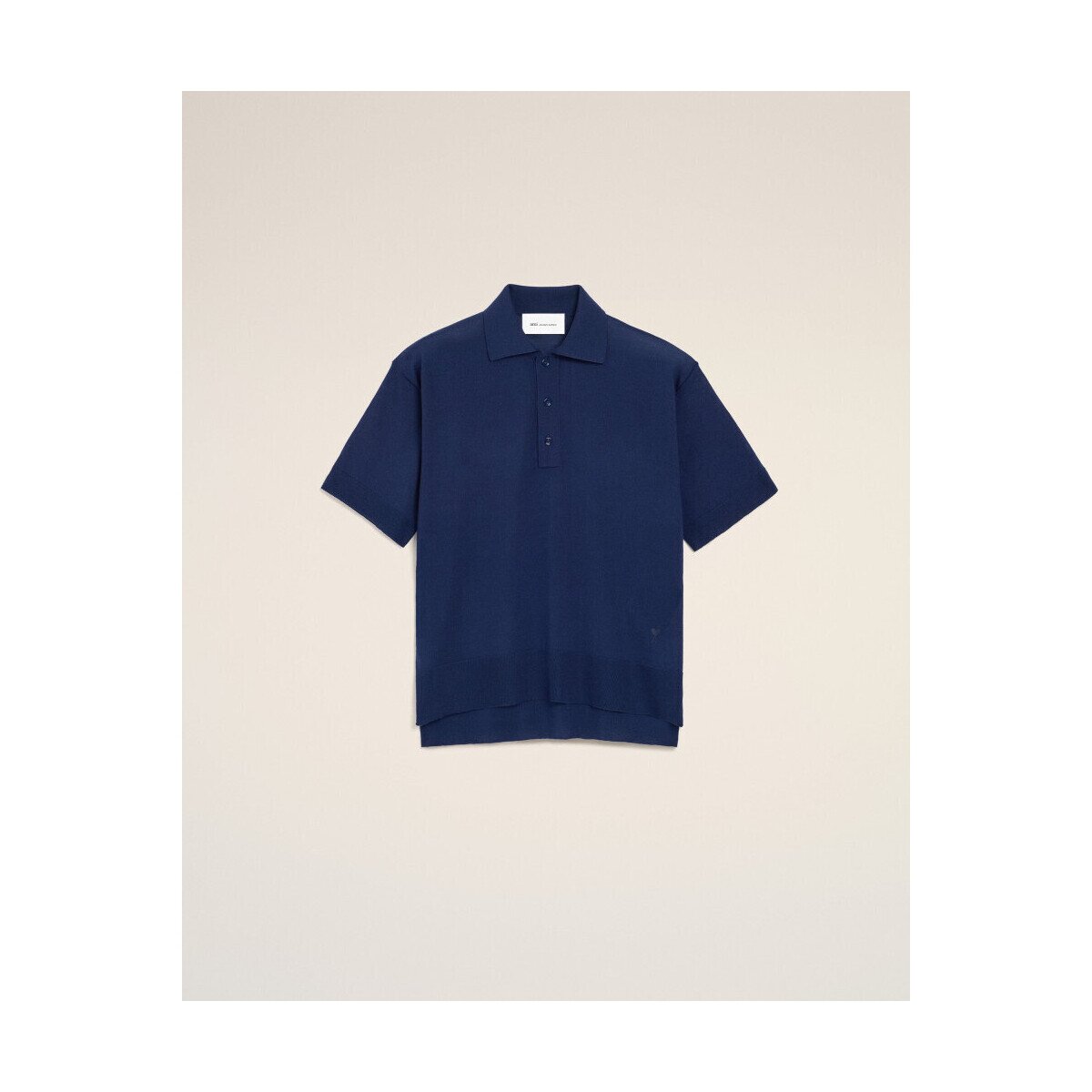AMI Paris Îmbracaminte POLO UPL431.KN0066 BLUE