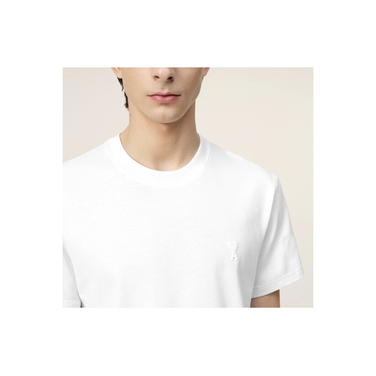 AMI Paris Îmbracaminte T-SHIRT UTS027.726.150 WHITE