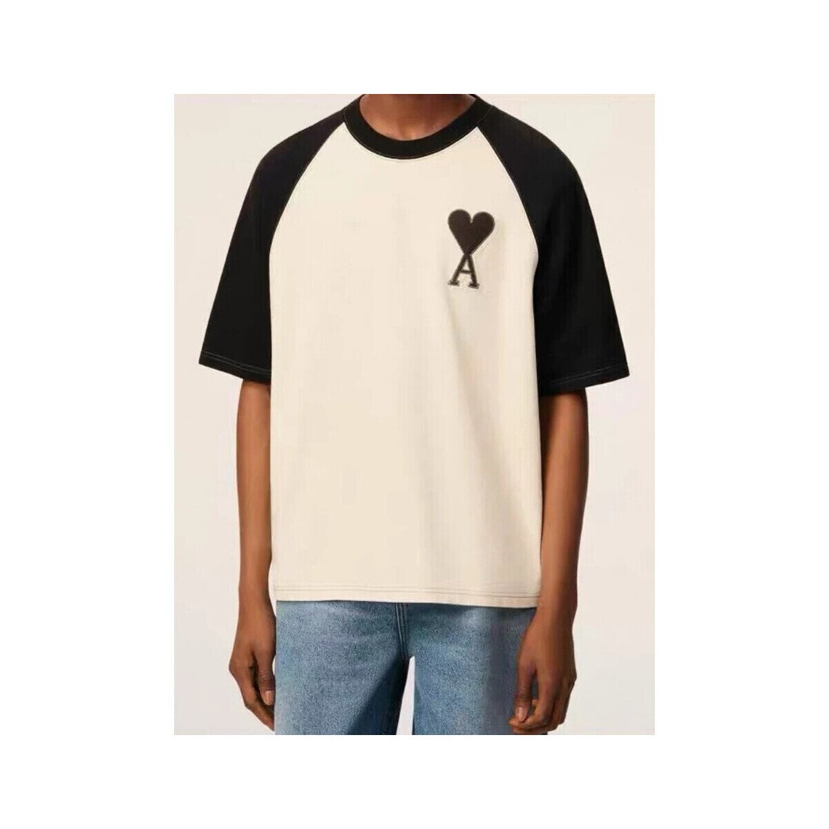 AMI Paris Îmbracaminte T-SHIRT UTS351.726 IVOIRE