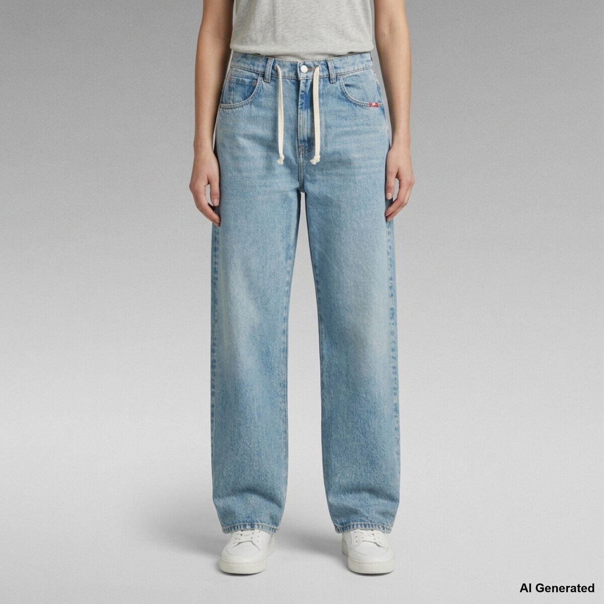 Amish Îmbracaminte Js) Danielle Woman Denim Sand Stone