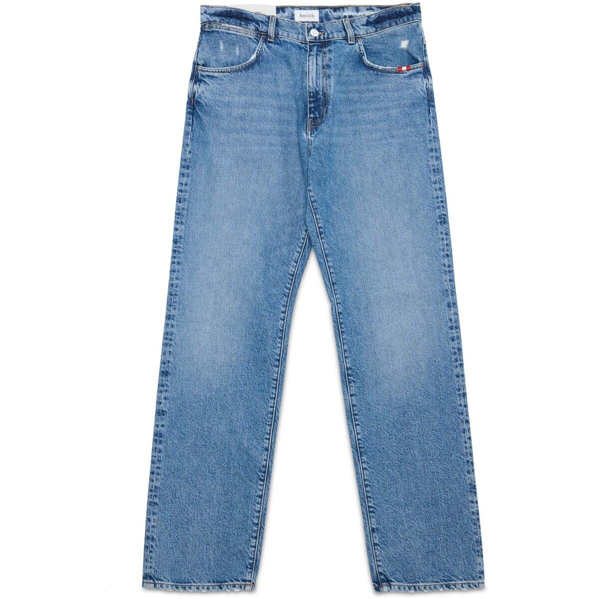 Amish Îmbracaminte Js) James Man Recycled Denim Ocean