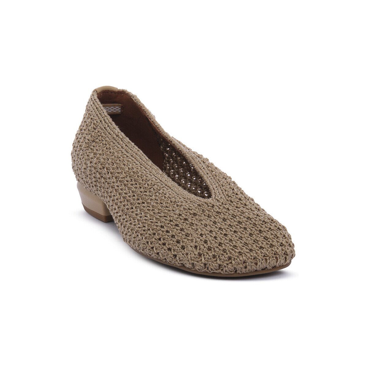 Angel Alarcon Pantofi BEIGE TRENZADO