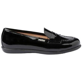 Angelitos Pantofi 468 MOCASIN CHAROL COLEGIO Negro