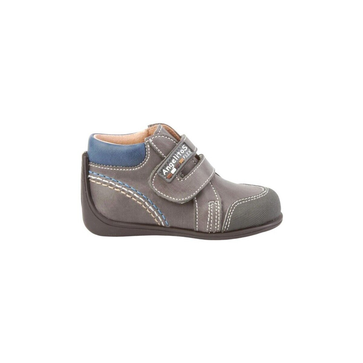 Angelitos Pantofi 610 BOTA VELCRO Gris