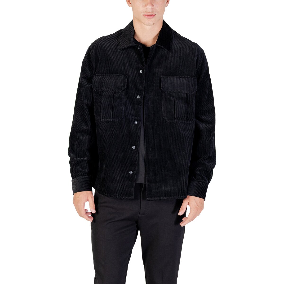 Antony Morato Îmbracaminte REGULAR FIT WITH LOGOED METAL BADGE MMSL00770-FA300030