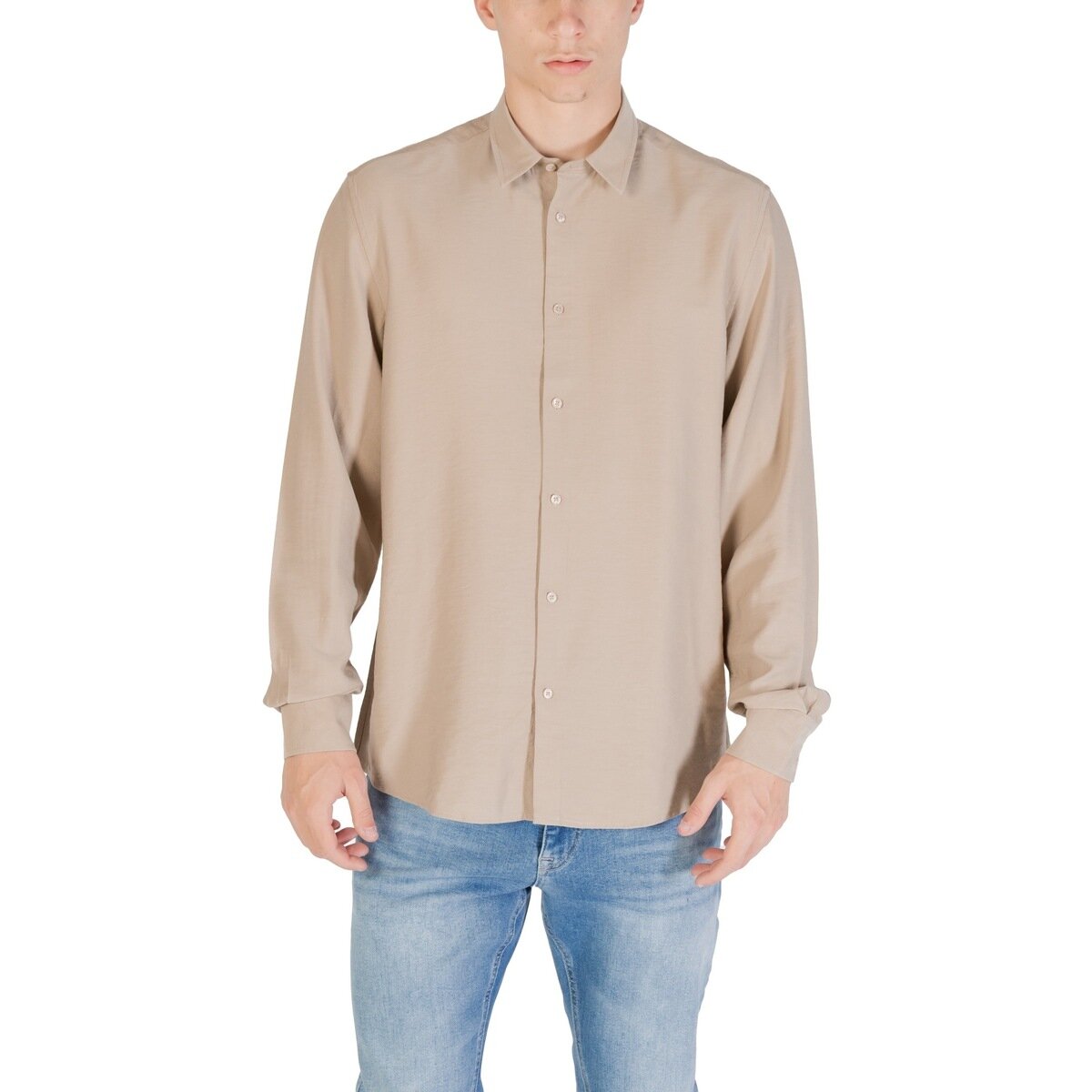 Antony Morato Îmbracaminte SHIRT NAPOLI REGULAR FIT MMSL00752-FA400082
