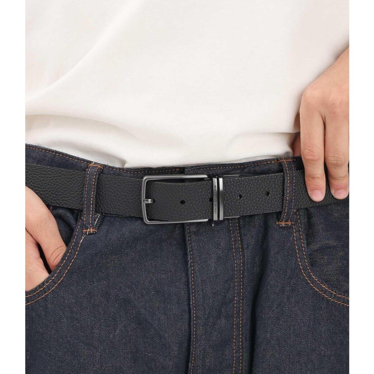 Armani Exchange Accesorii textile Tongue Belt