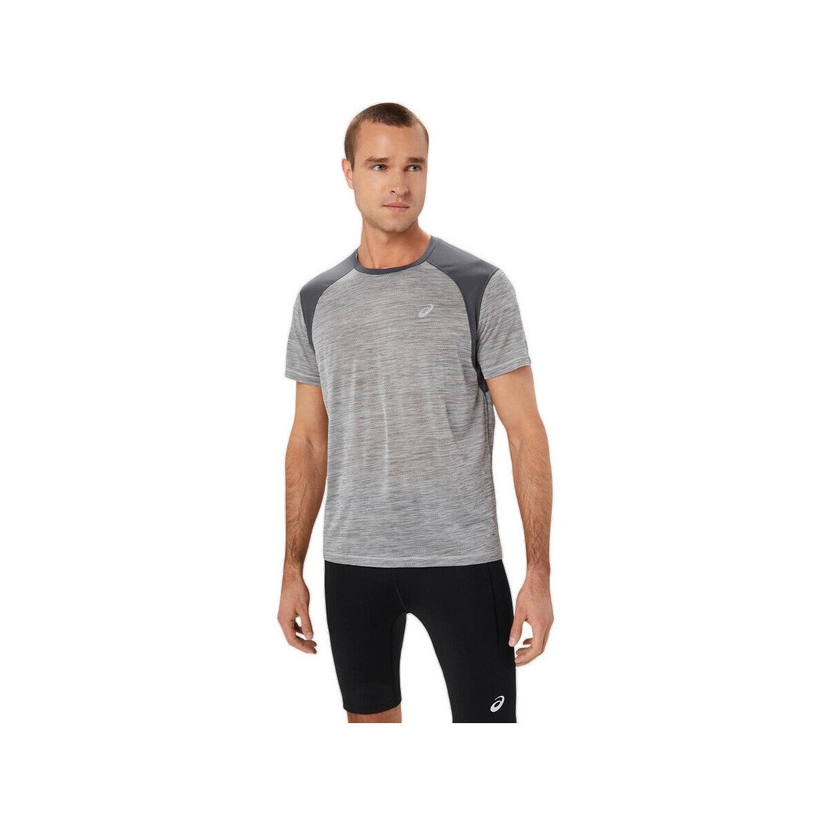 asics Îmbracaminte T-shirt Road SS Top gris respirant