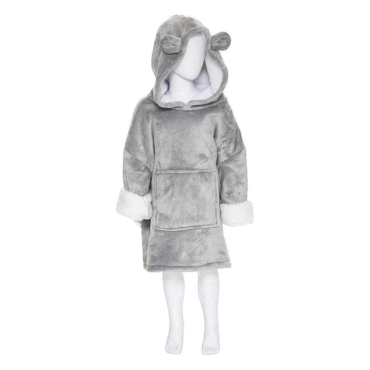 Atmosphere Îmbracaminte Plaid Ours avec capuche et poche kangourou