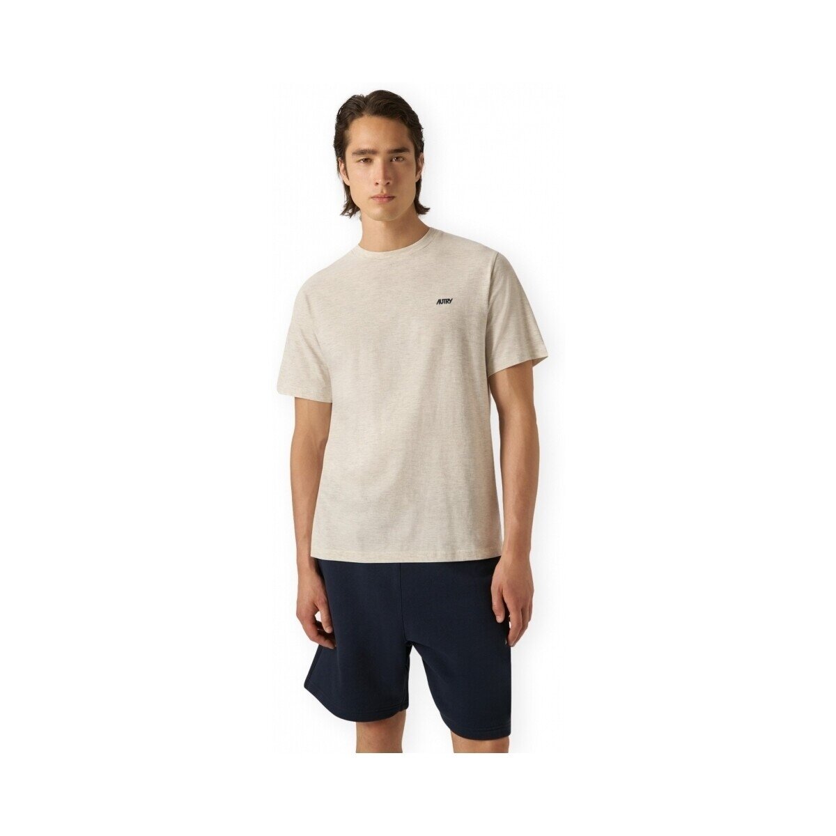 Autry Îmbracaminte Main T-Shirt - Light Grey Melange