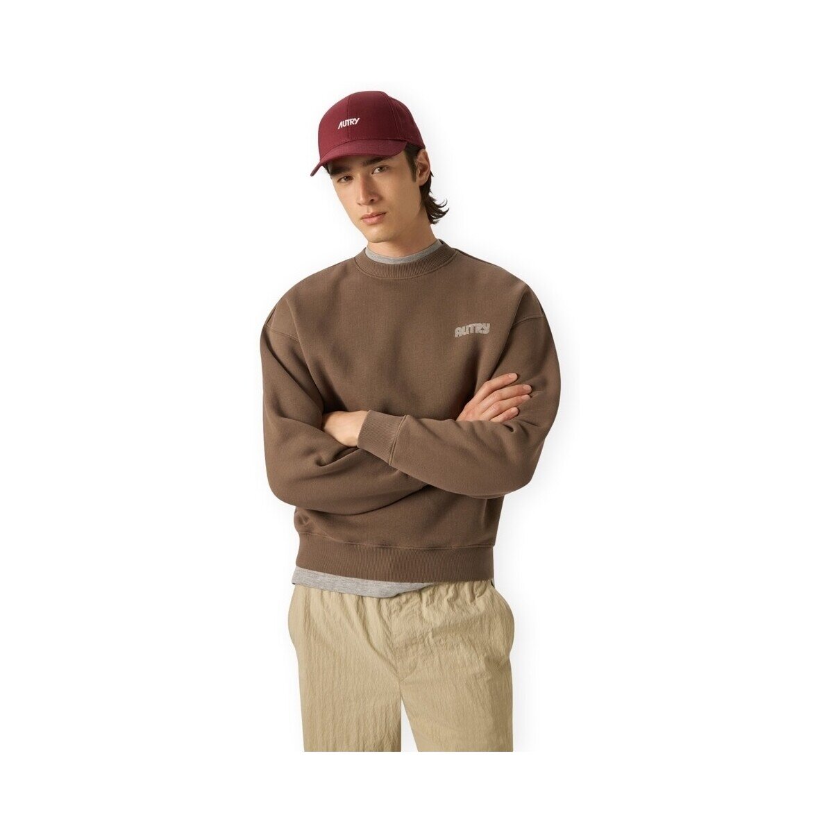 Autry Îmbracaminte Record Sweatshirt - Brown