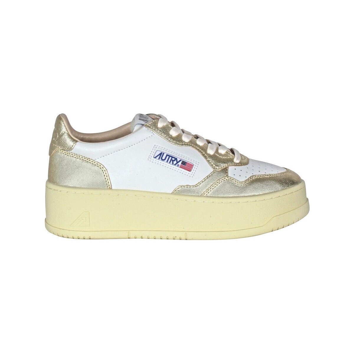Autry Pantofi Baskets Platform Low cuir de vachette