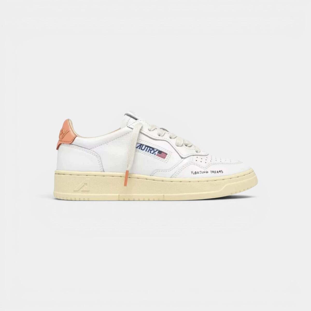Autry Pantofi Medalist DL White Peach Pink (Women's)