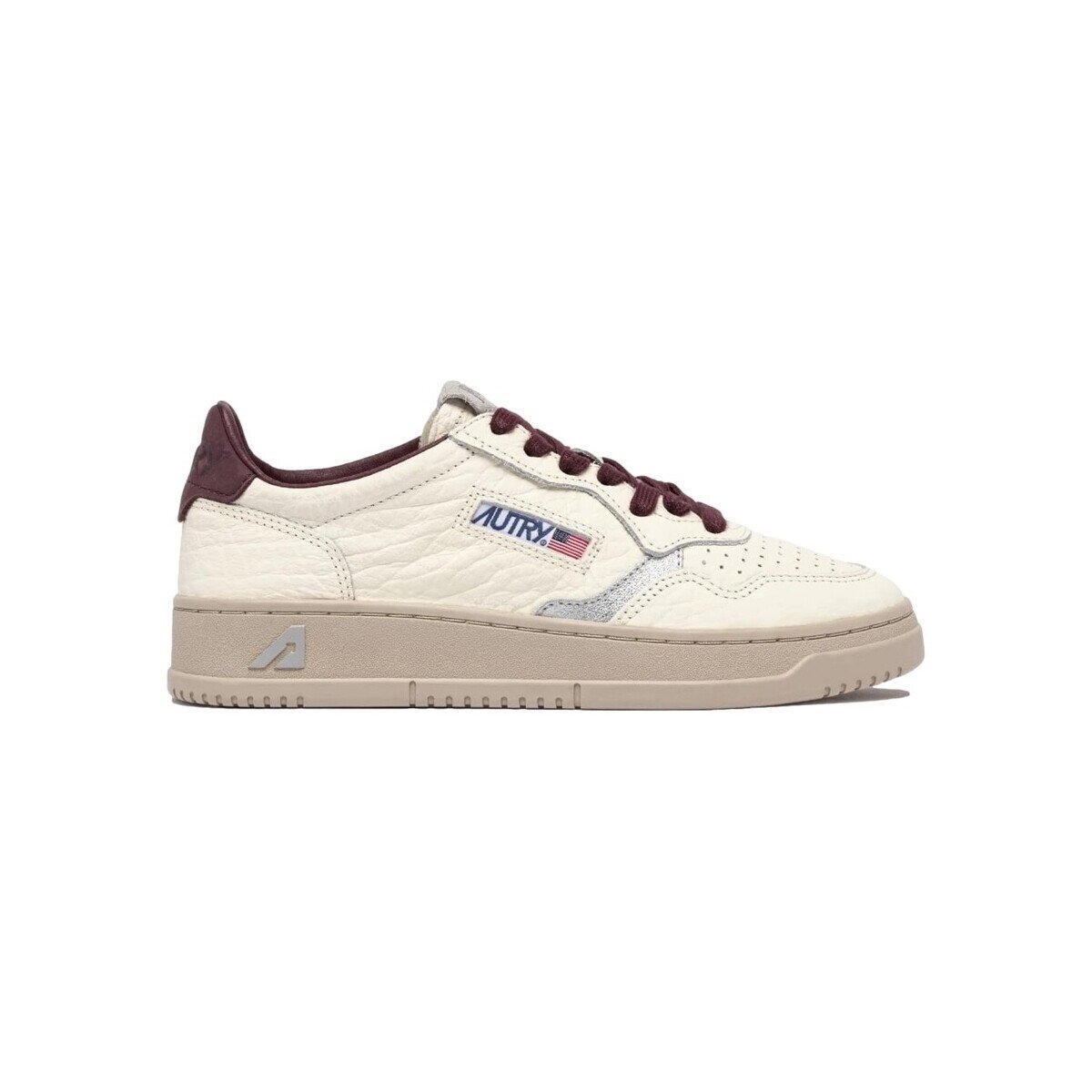Autry Pantofi Medalist Low Leather W - Fig/Silver