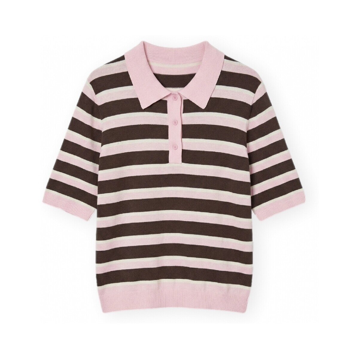 Aware Îmbracaminte Polo Oline - Parfait Pink/Sugar Swizz