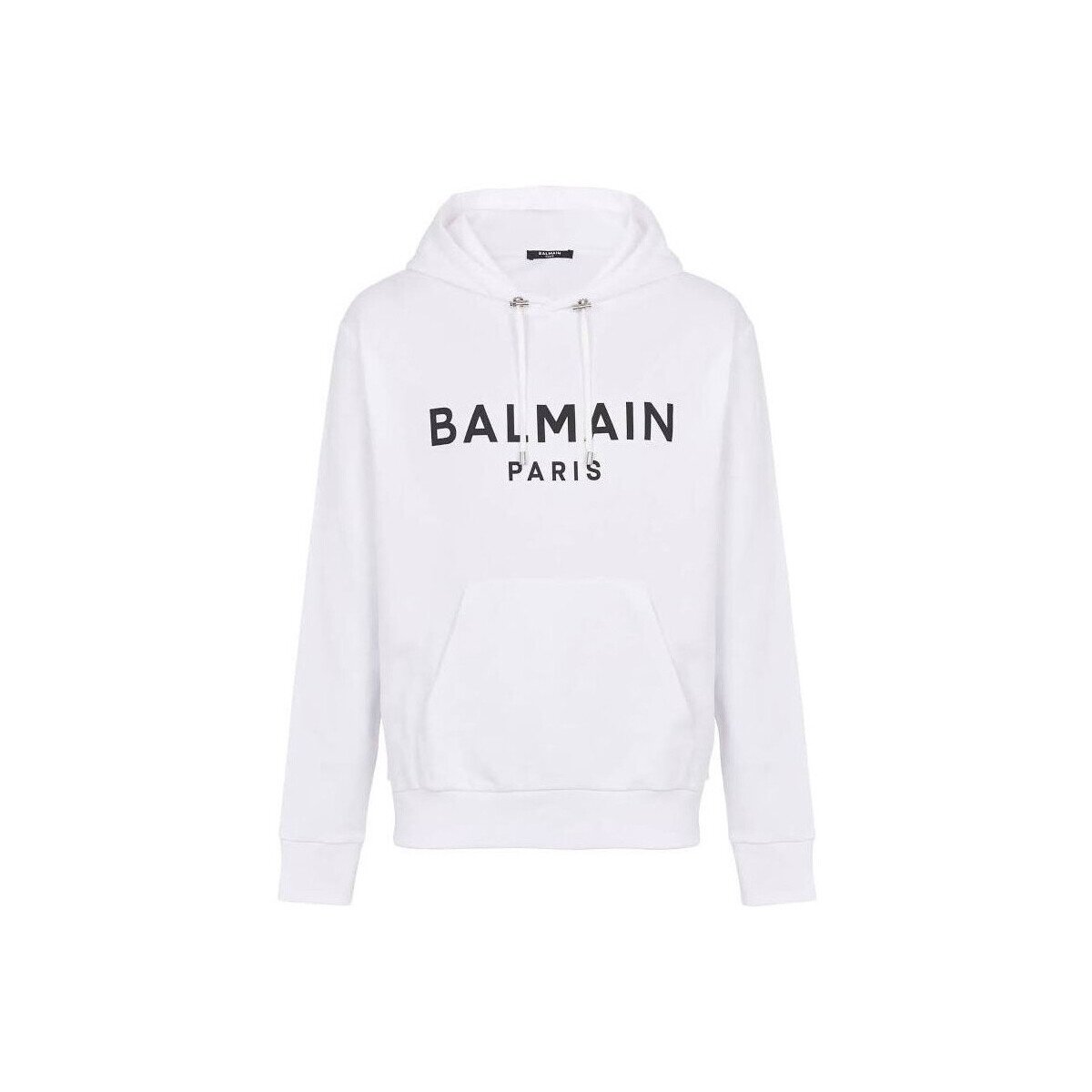 Balmain Îmbracaminte HOODIE YH1JR002 BB65 WHITE