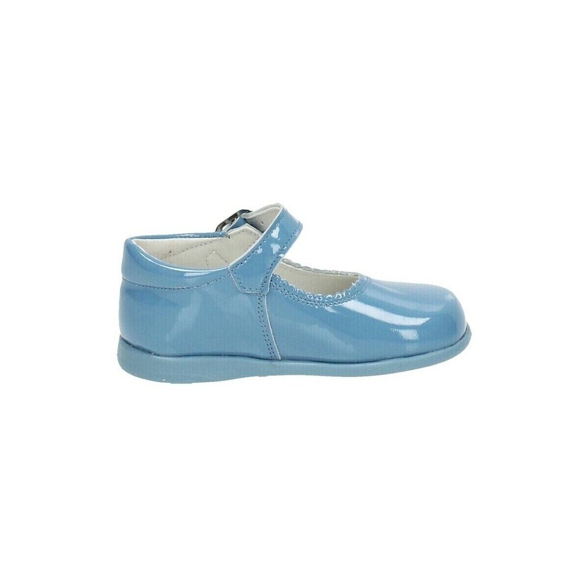 Bambineli Pantofi 457 Merceditas charol con hebilla Azulón