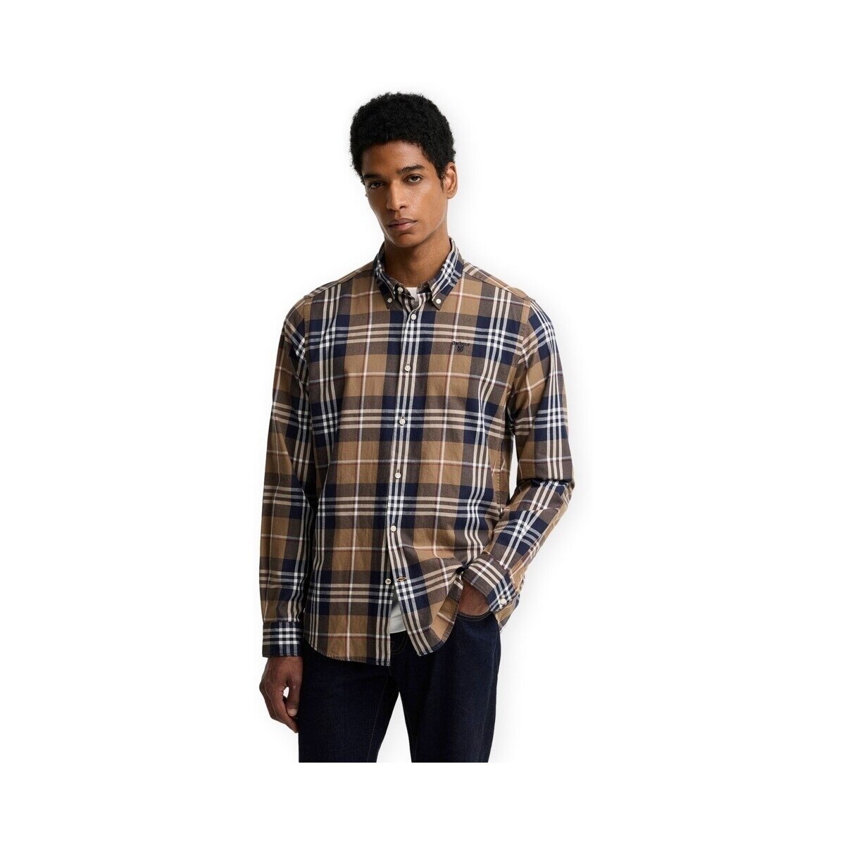 Barbour Îmbracaminte Edgar Tailored Shirt - Stone