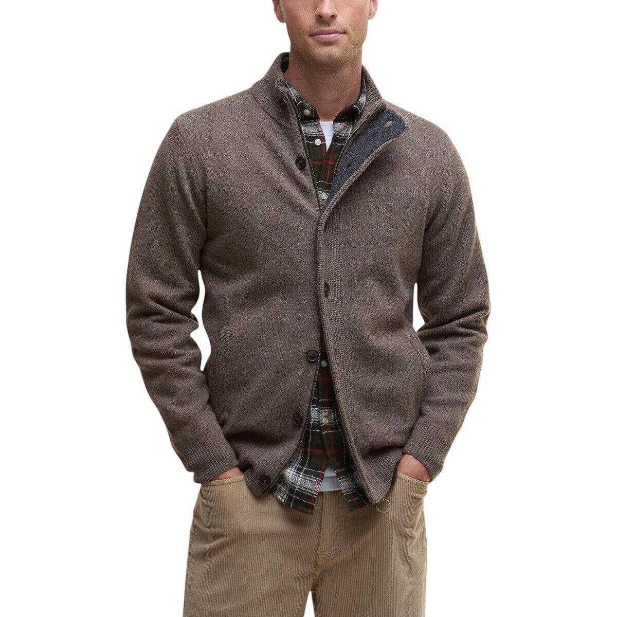 Barbour Îmbracaminte ESSENTIAL PATCH ZIP THROUGH MKN0731