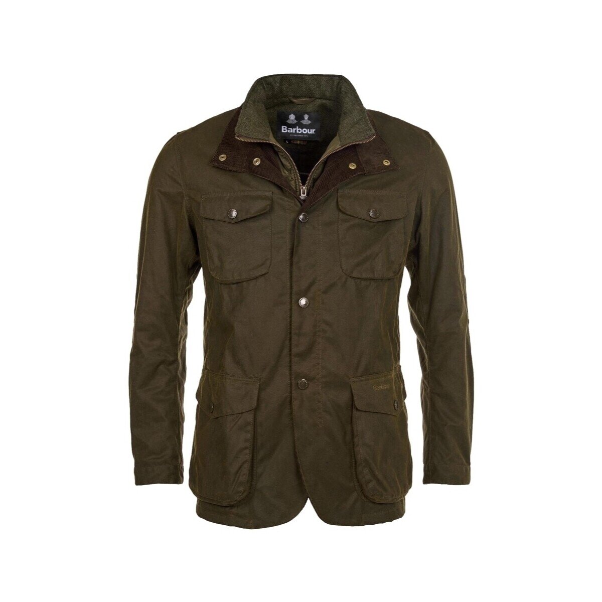 Barbour Îmbracaminte Ogston Waxed Cotton Jacket - Olive