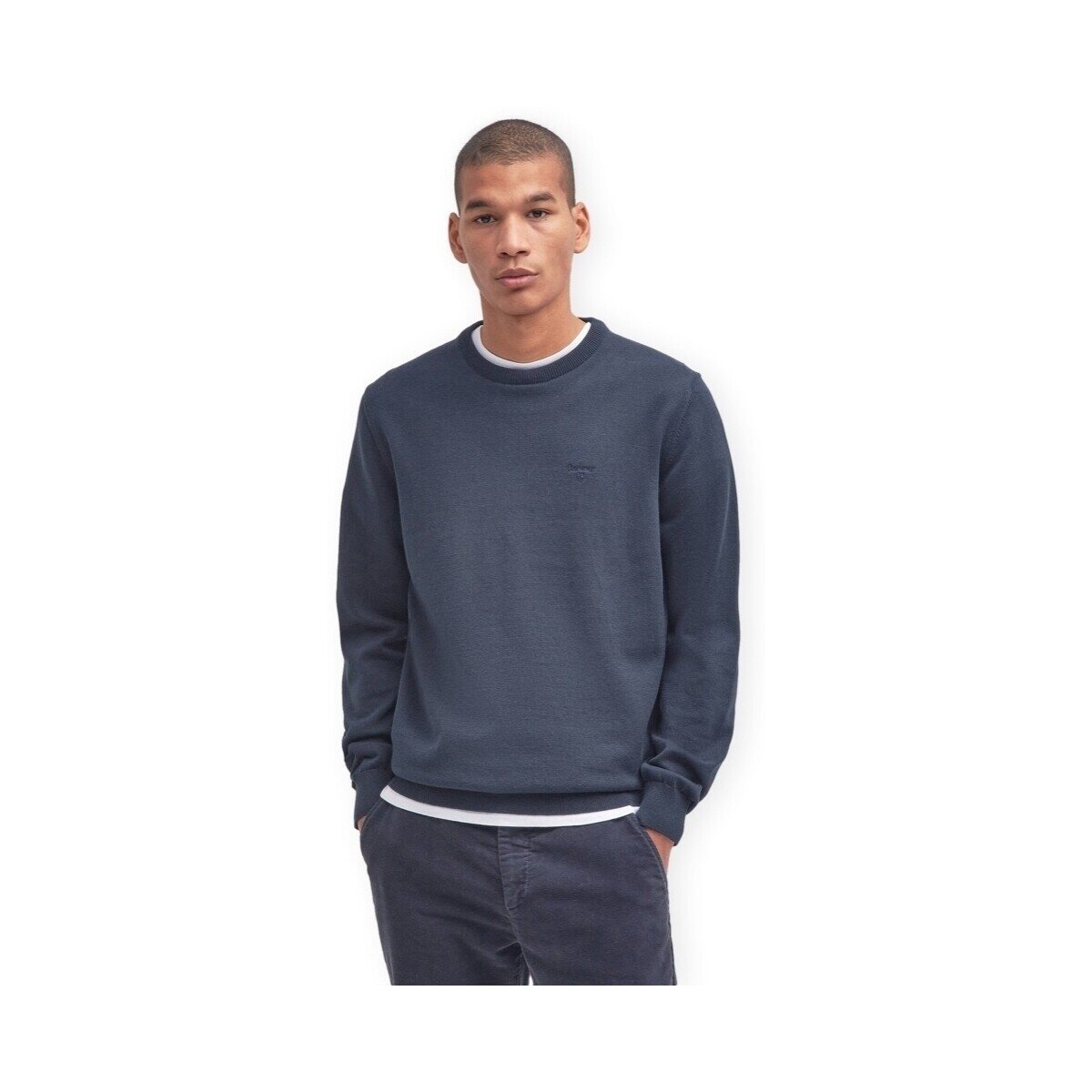 Barbour Îmbracaminte Pima Cotton Crew Neck Jumper - Classic Navy