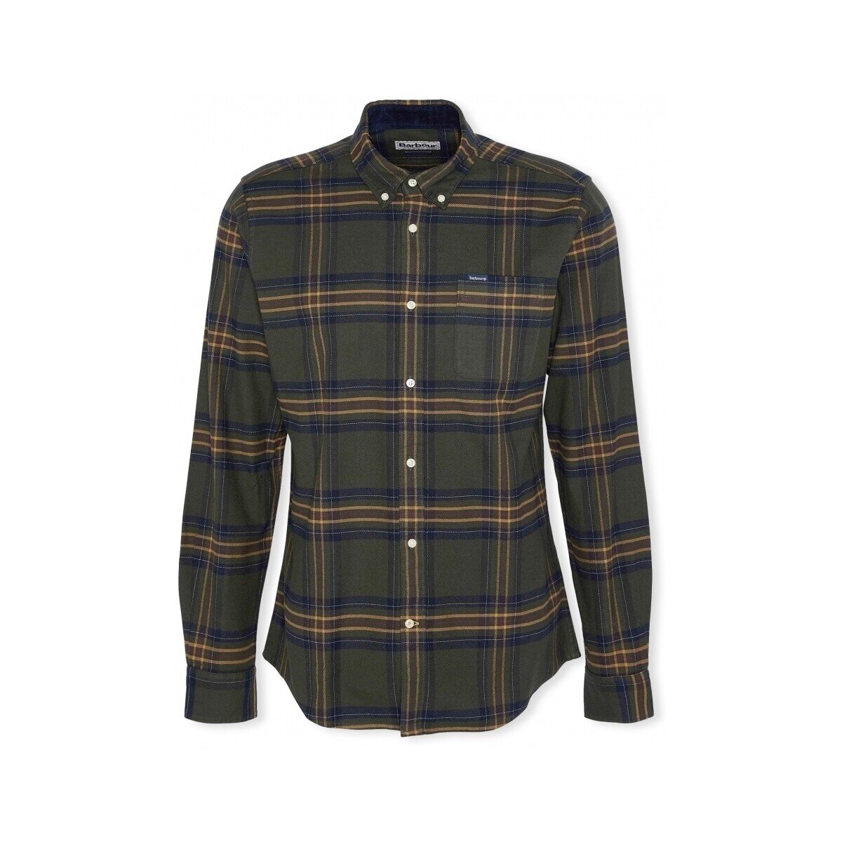 Barbour Îmbracaminte Shirt Portdown Tailored - Olive