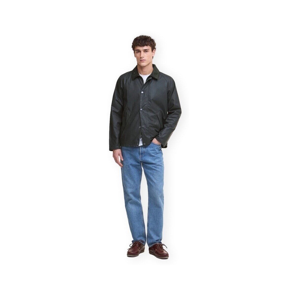 Barbour Îmbracaminte Tracker Waxed Jacket - Sage