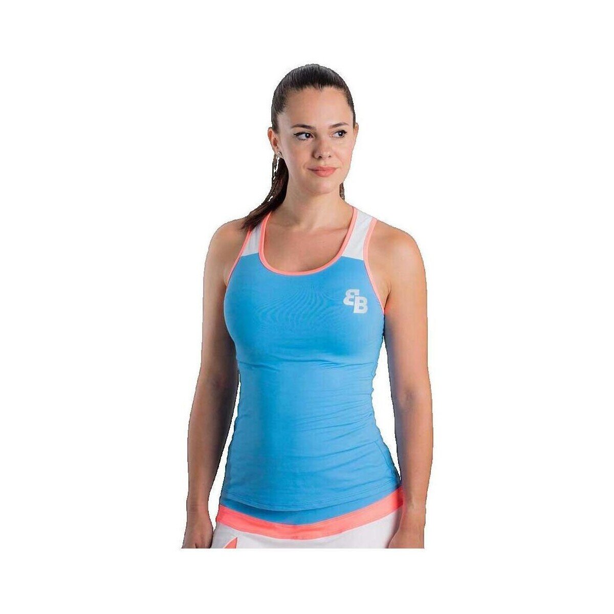 Bb Îmbracaminte T-shirt dos ouvert bleu
