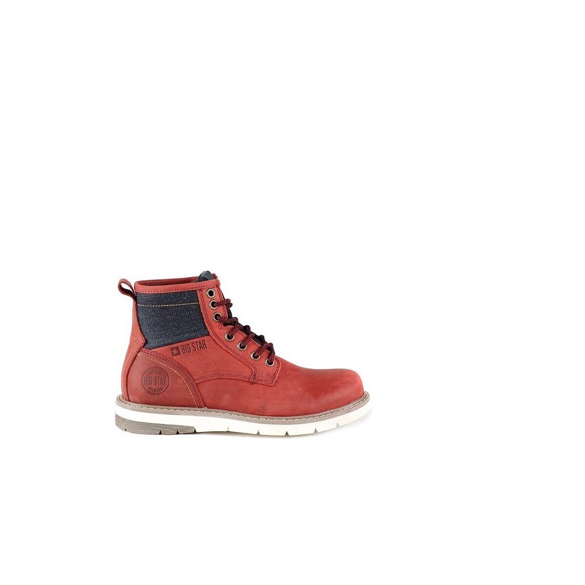 Big Star Pantofi Burgundy