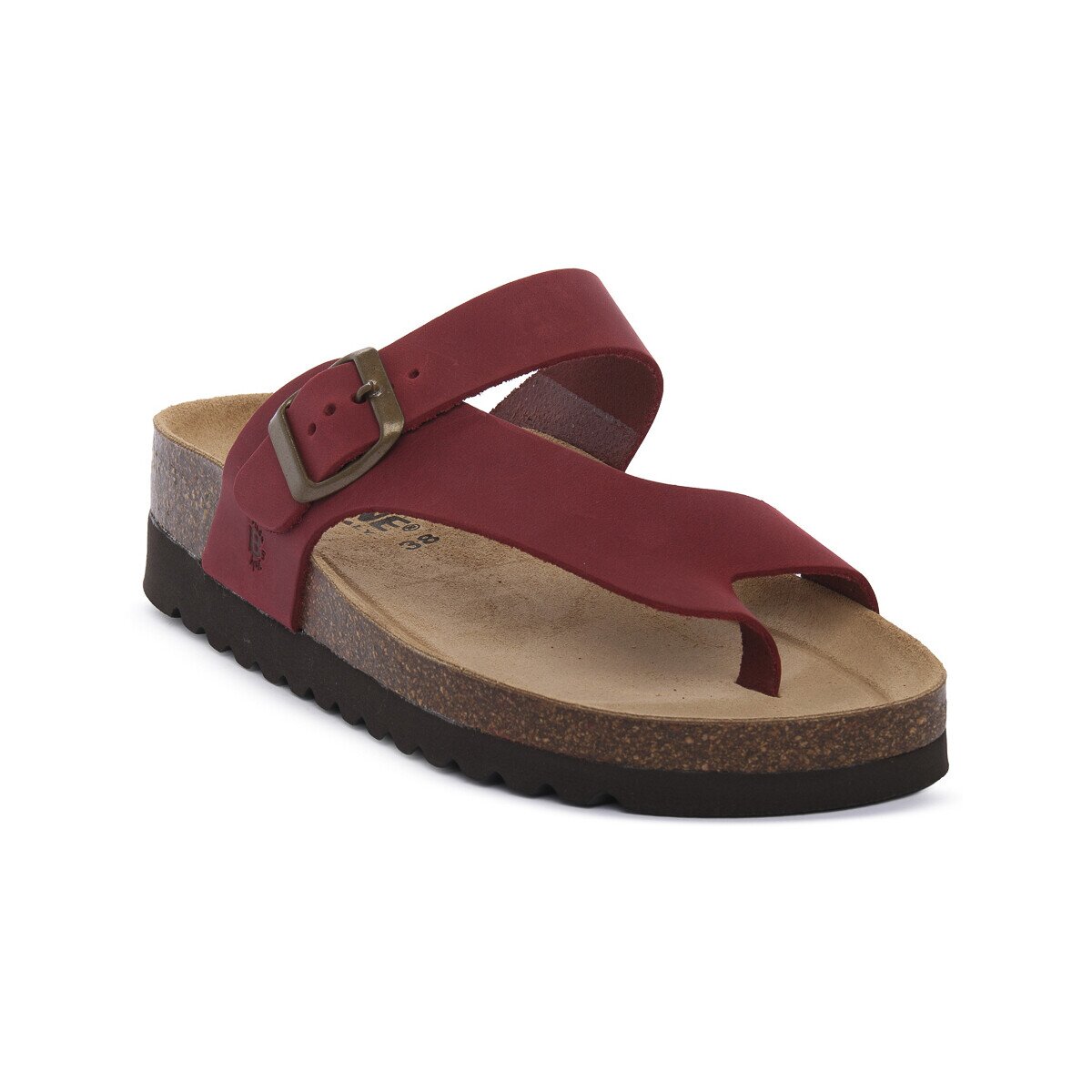 Bioline Pantofi 3908 ROSSO INGRASSATO