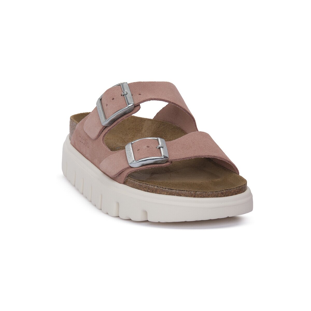 Birkenstock Pantofi ARIZONA CHUNKY PINK CLAY CALZ S