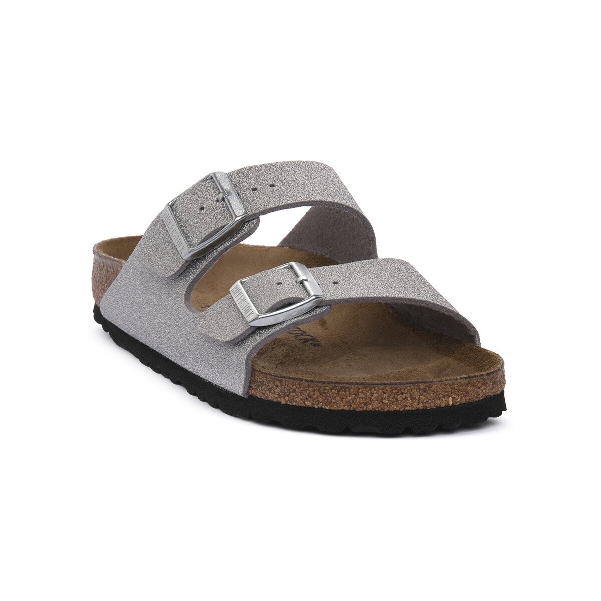 Birkenstock Pantofi ARIZONA SHINE GLITTER SILVER