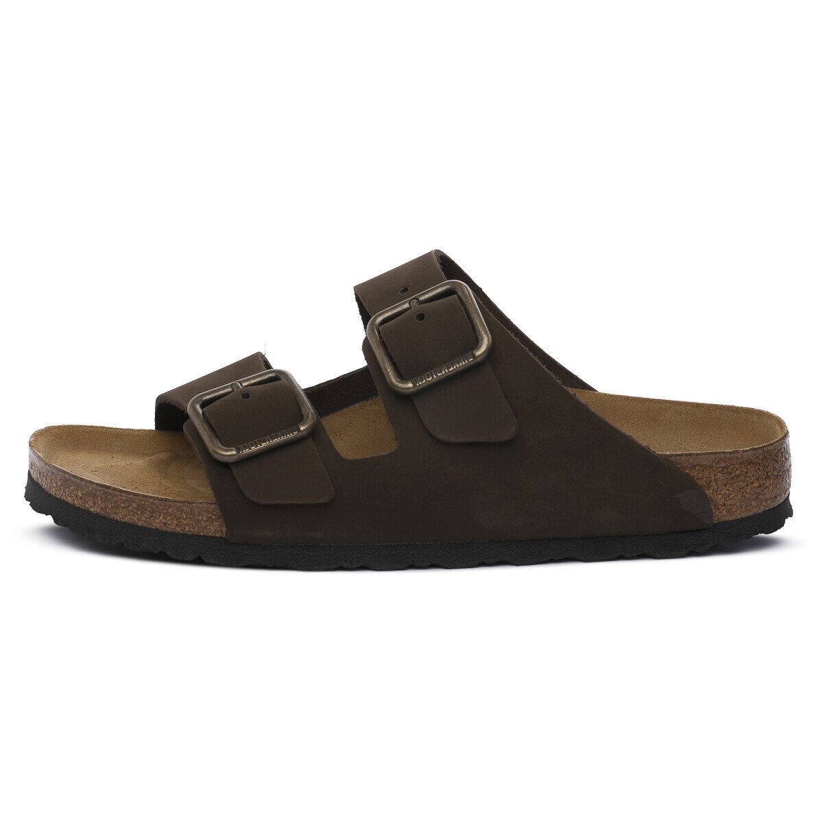 Birkenstock Pantofi ARIZONA WB MOCCA NABOUCK CALZ S