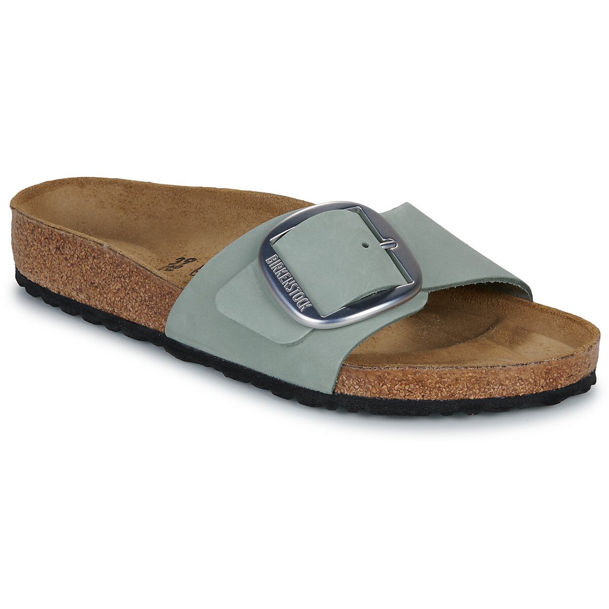 Birkenstock Pantofi Madrid Big Buckle LENB Pure Sage