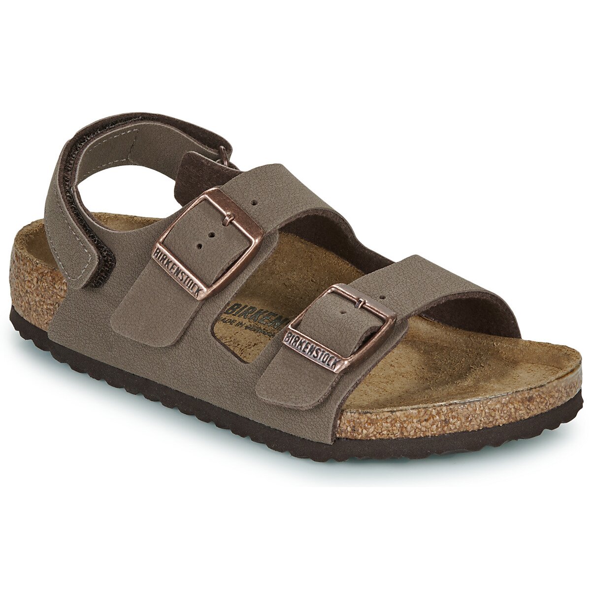 Birkenstock Pantofi Milano AS Kids BFBC Mocca