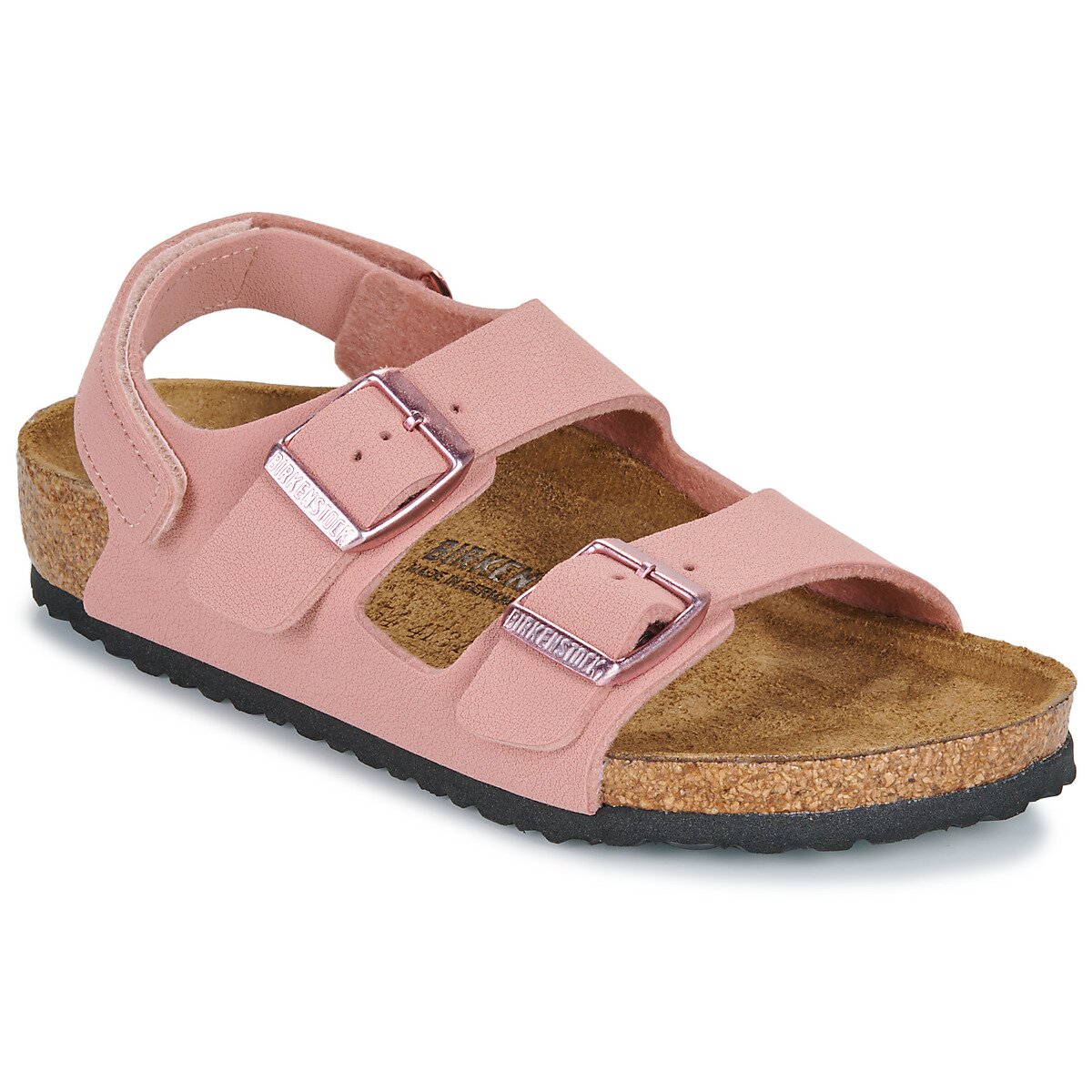 Birkenstock Pantofi Milano AS Kids BFBC Pink Clay