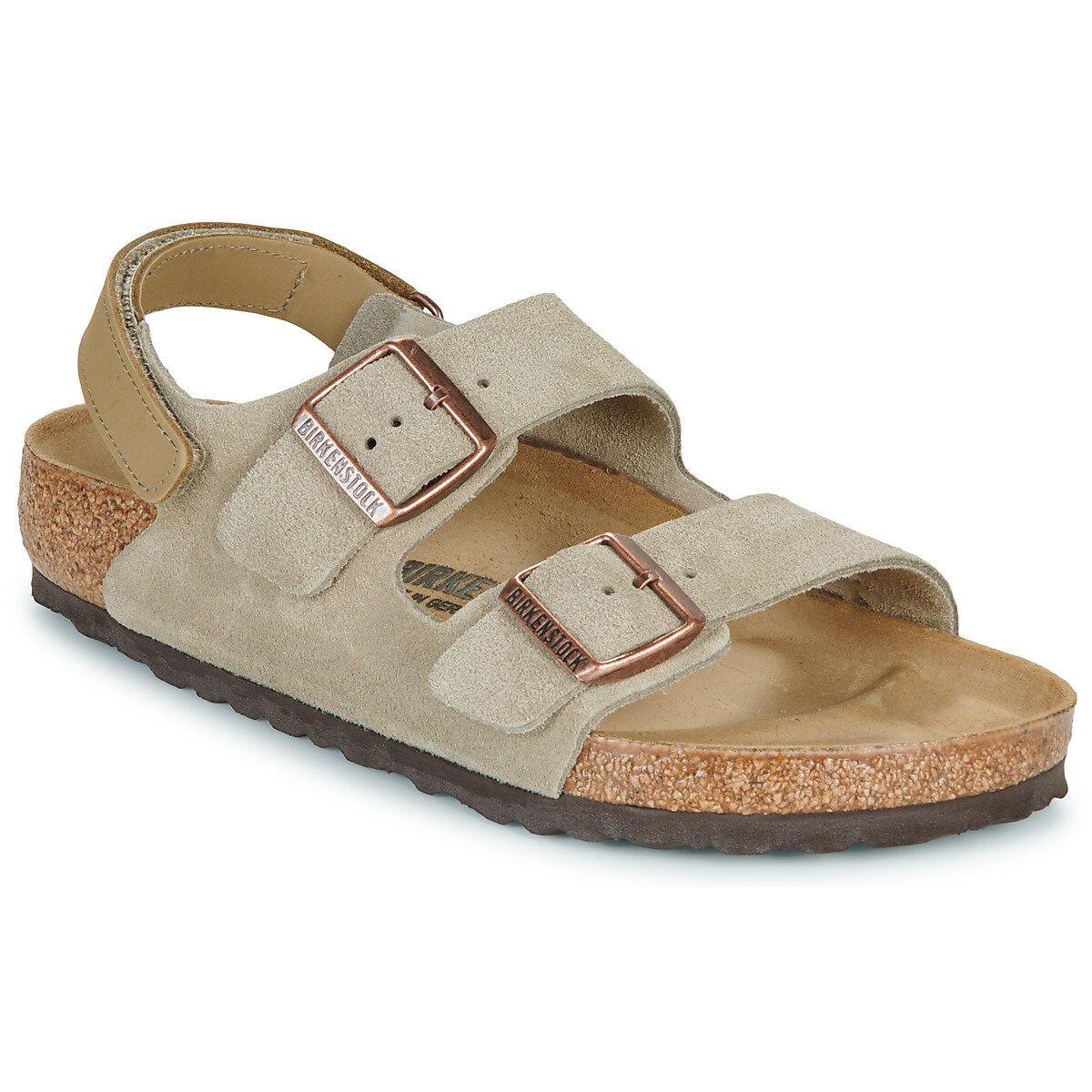 Birkenstock Pantofi Milano AS Kids LEVE Taupe