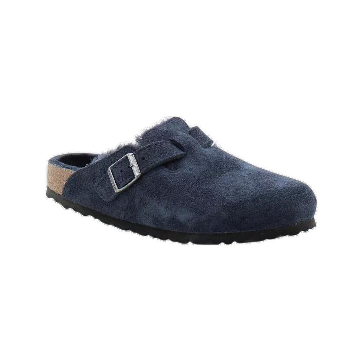 Birkenstock Pantofi Mules Boston Shearling nubuck de haute qualité