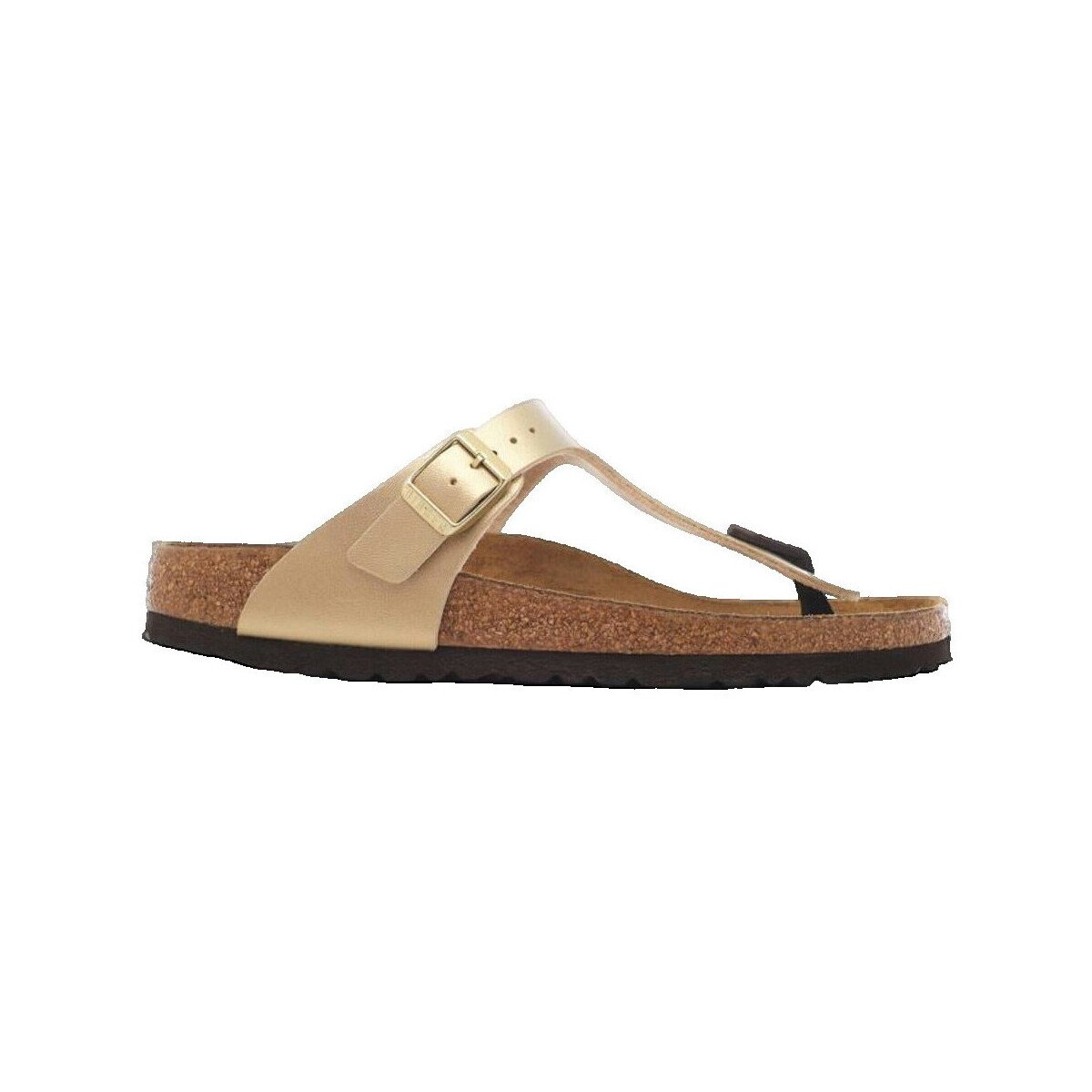 Birkenstock Pantofi Sandales Gizeh effet métallique