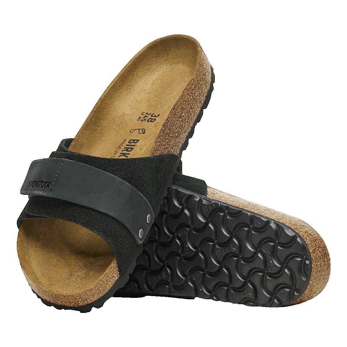 Birkenstock Pantofi Sandales Oita daim