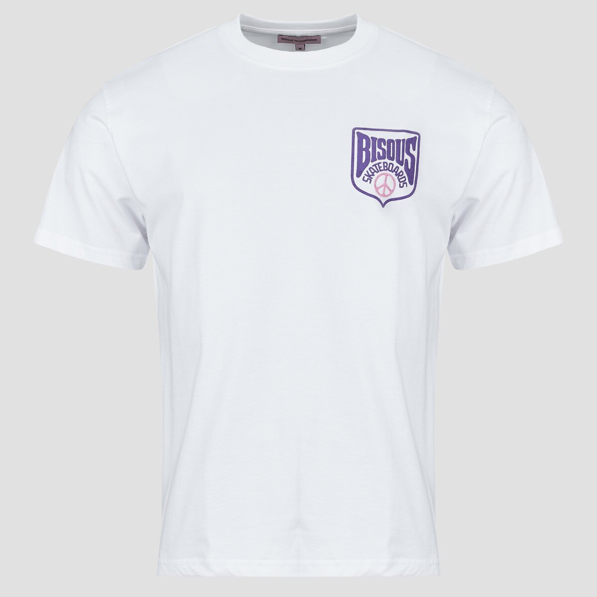 Bisous Skateboards Îmbracaminte T-shirt Blason