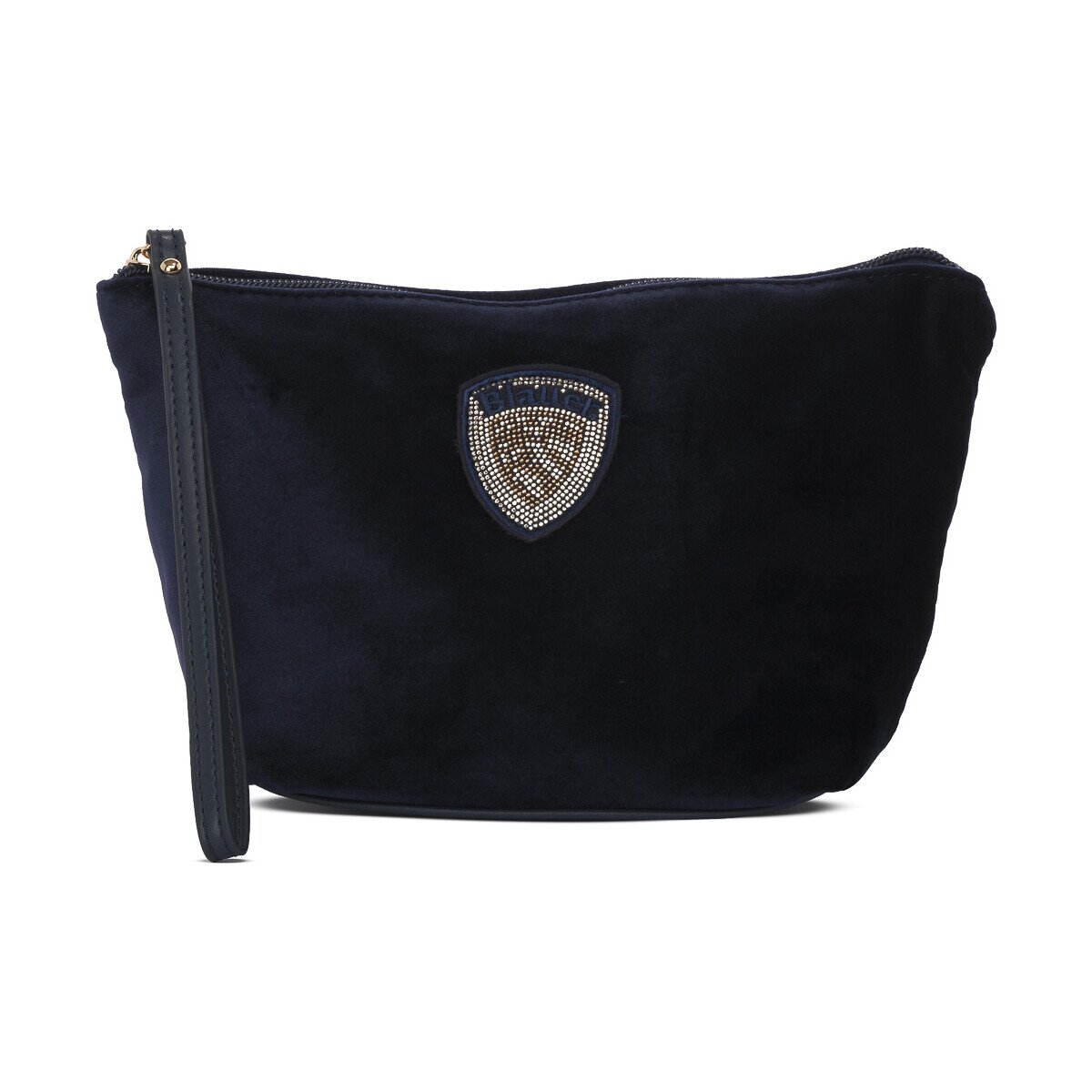 Blauer Genti NVY VELVET CLUTCH