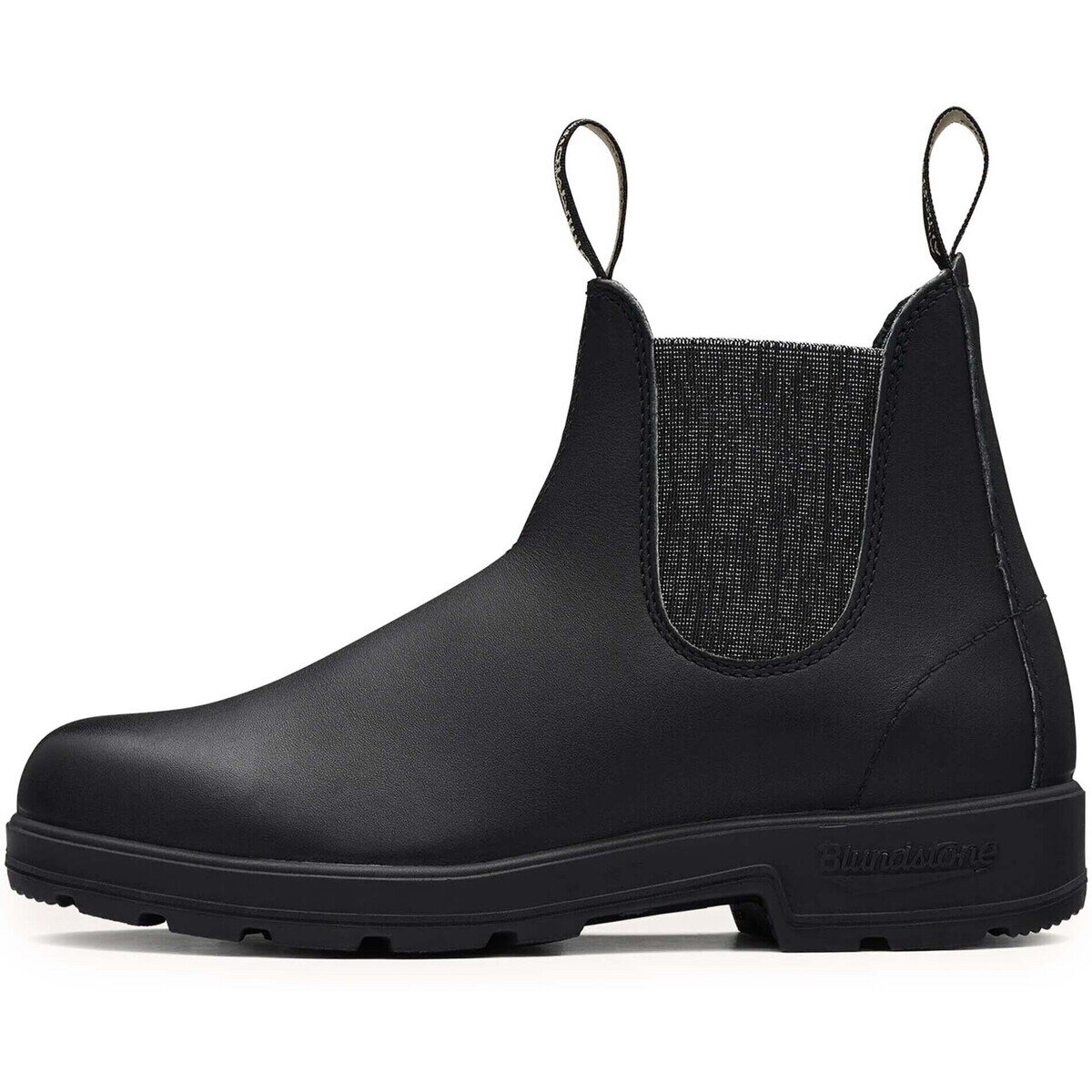 Blundstone Pantofi Black Leather Silver Glitter