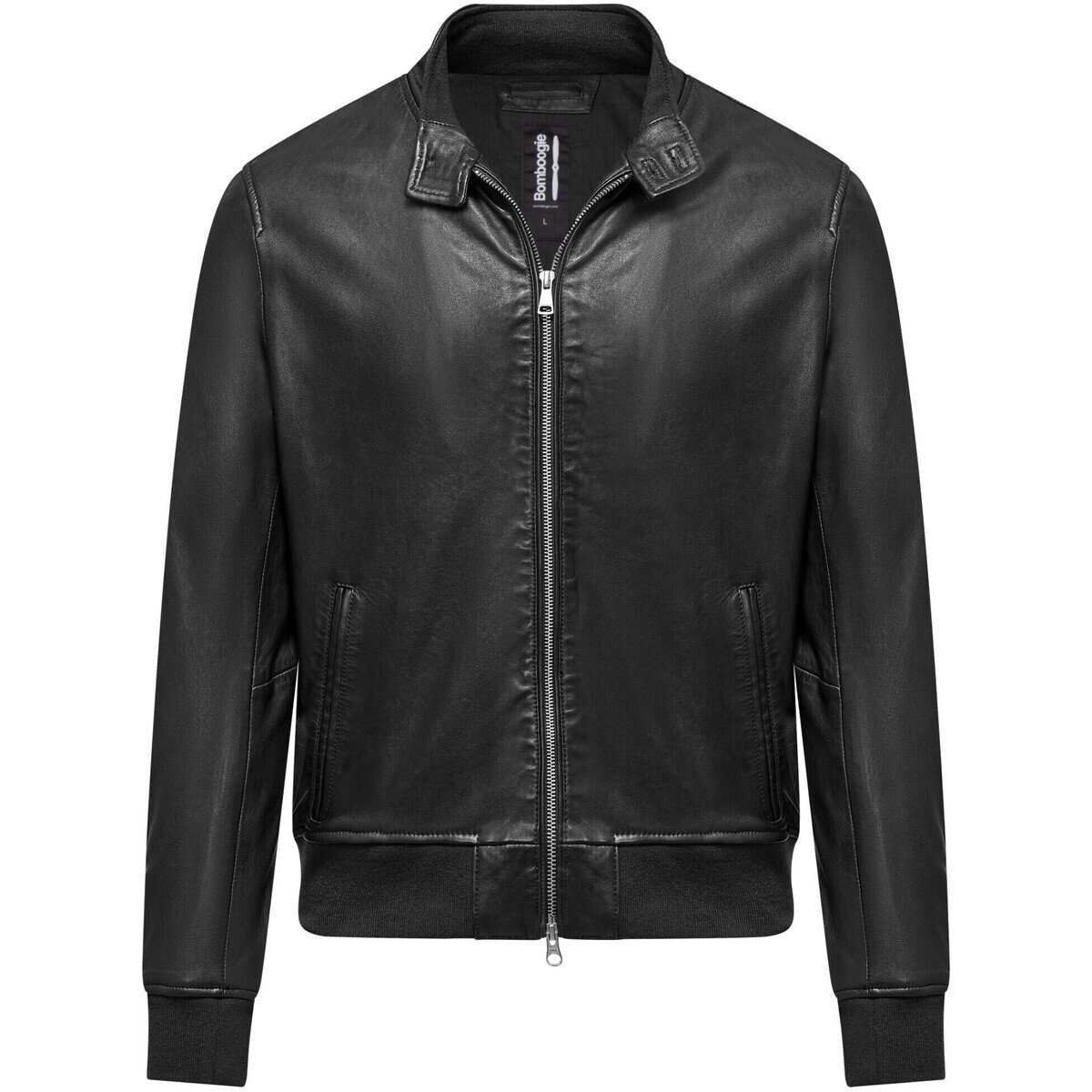 BOMBOOGIE Îmbracaminte Man Leather Jacket