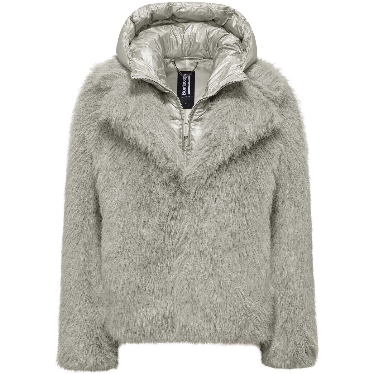 BOMBOOGIE Îmbracaminte Paris Woman Fur Coat + Detacha