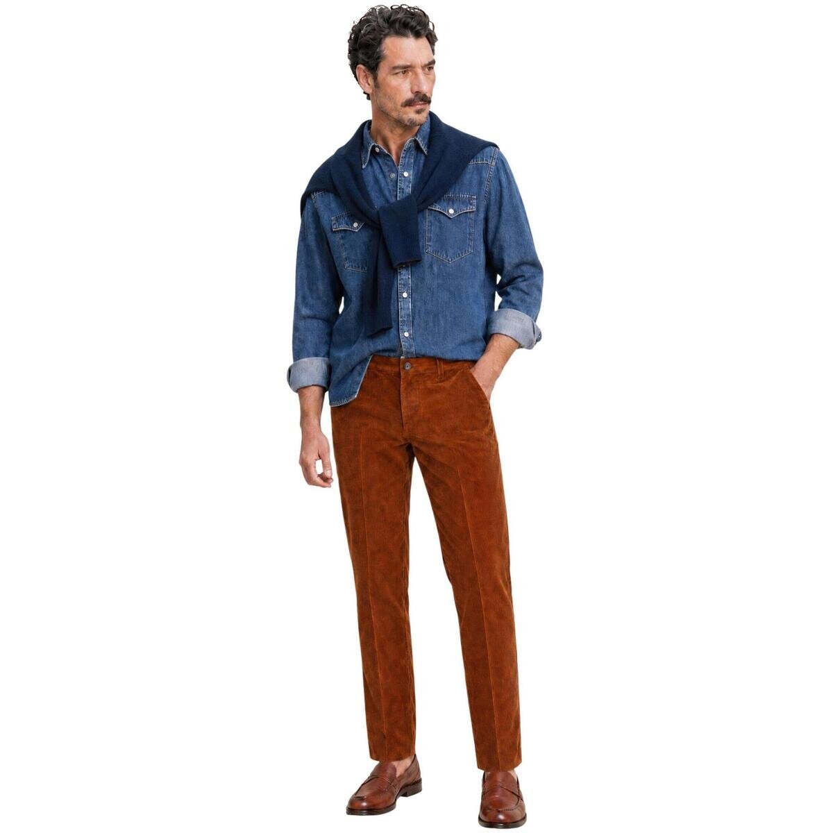 Borghese Îmbracaminte Aurelio - pantalone velluto a coste 6WPA21 26VL127