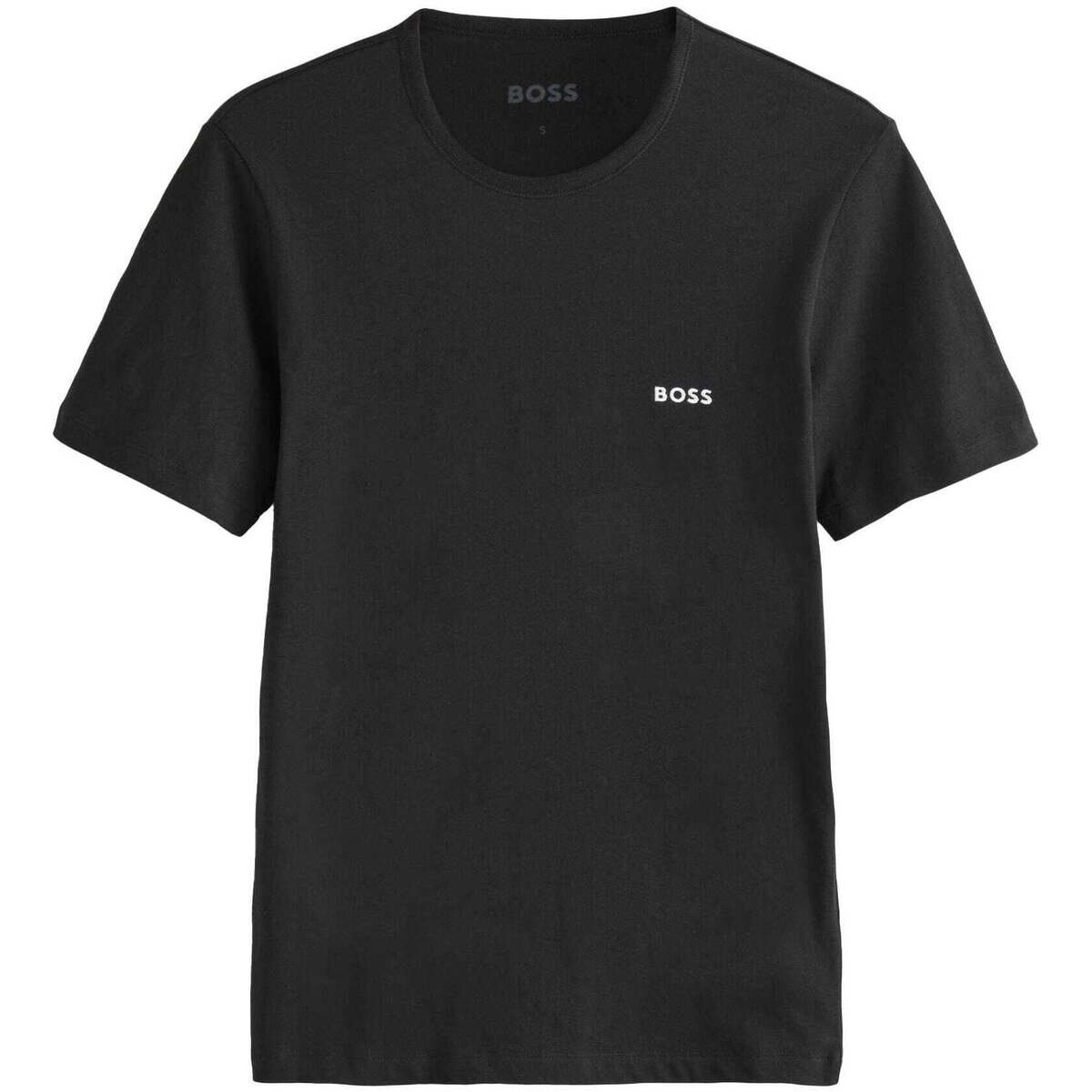 BOSS Îmbracaminte Cotton Basic T-Shirt Black